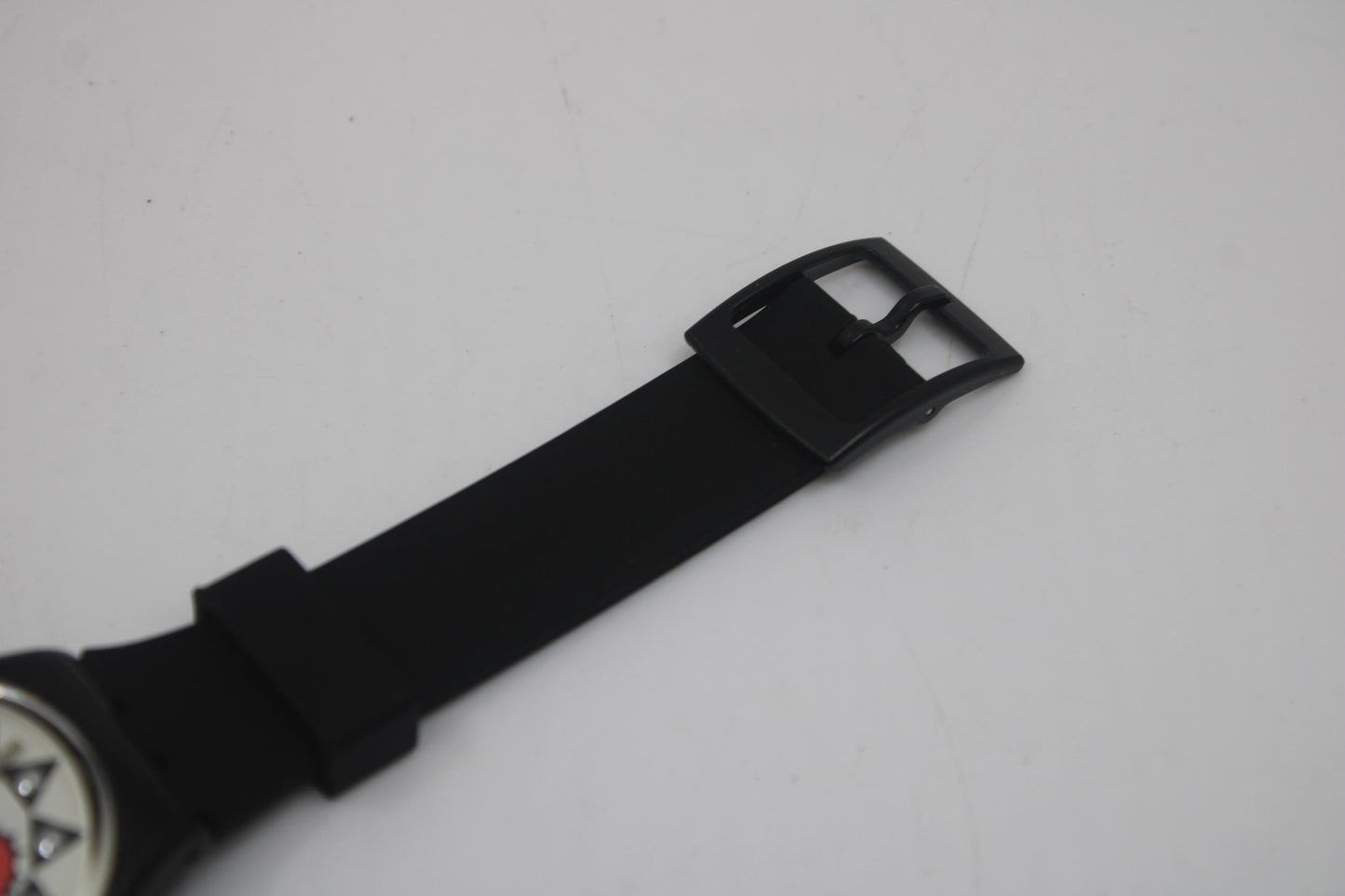 Vintage 17mm Gents Swatch, 'Trash', GB154, 1993, rough condition, working fine, brandnew strap, READ description