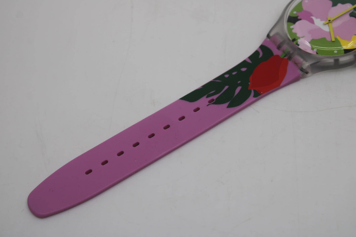 Swatch Watch New Gent 'Tropical Garden' SUOK132, Near Mint Condition, Working fine