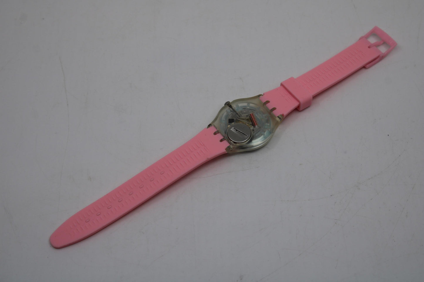 Vintage Gents Swatch, 'Piggy the Bear', GK367, NO box, In VERY NICE Condition, New Strap, Working fine