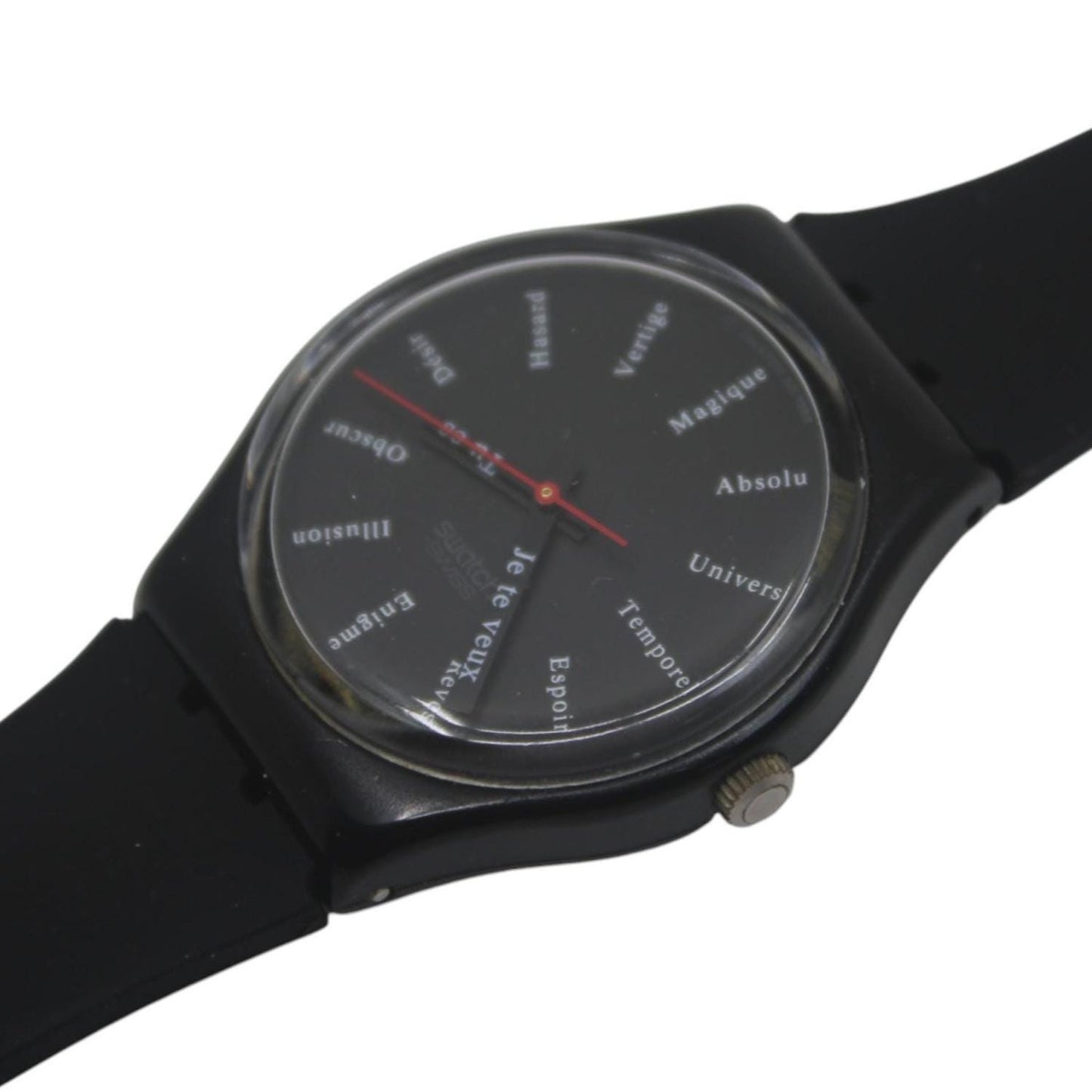 1988 Vintage Gents Swatch 'St. Germain' GW402, in a Nice, Used condition, working fine with NON-original strap
