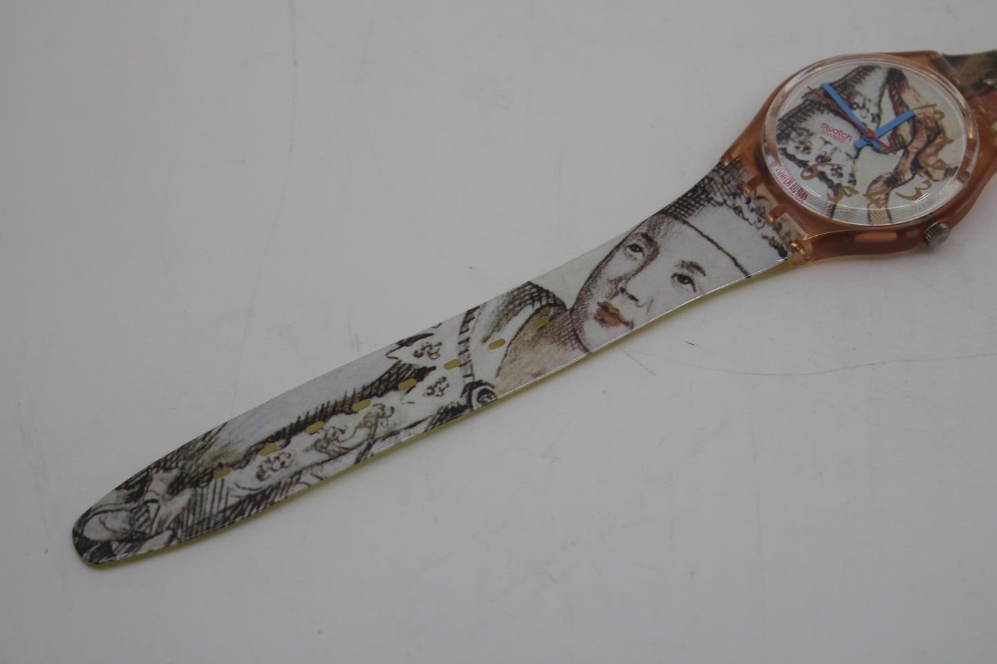 1993, Vintage Gents Swatch, 'Masquerade', GP105, NO box, in a Near Mint condition, working fine