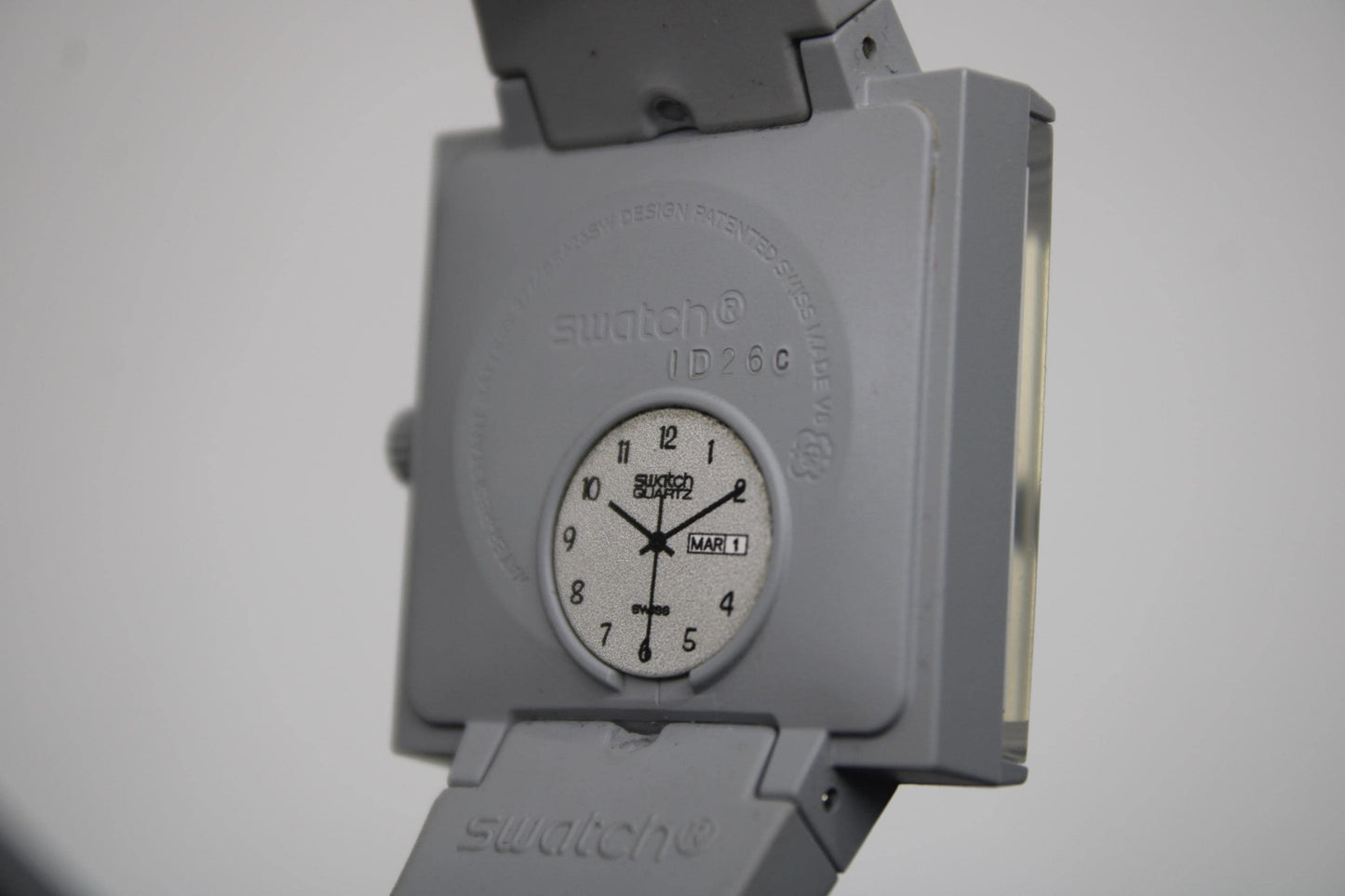 Square Swatch 'What if...' SO34M700, near mint condition, working fine