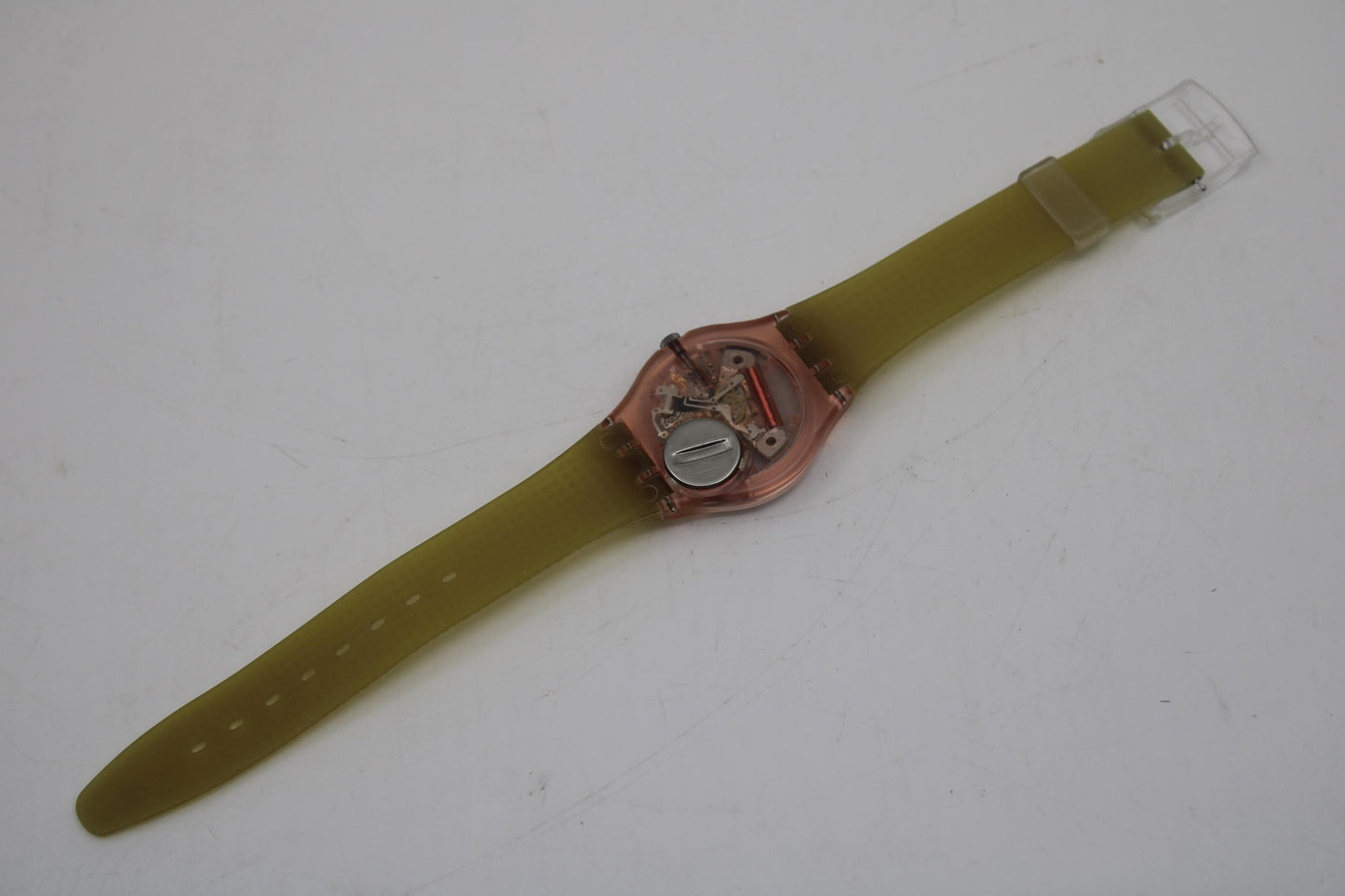 Vintage Gents Swatch 'Rosehip' GP100, New Old Stock, Never Worn, working fine