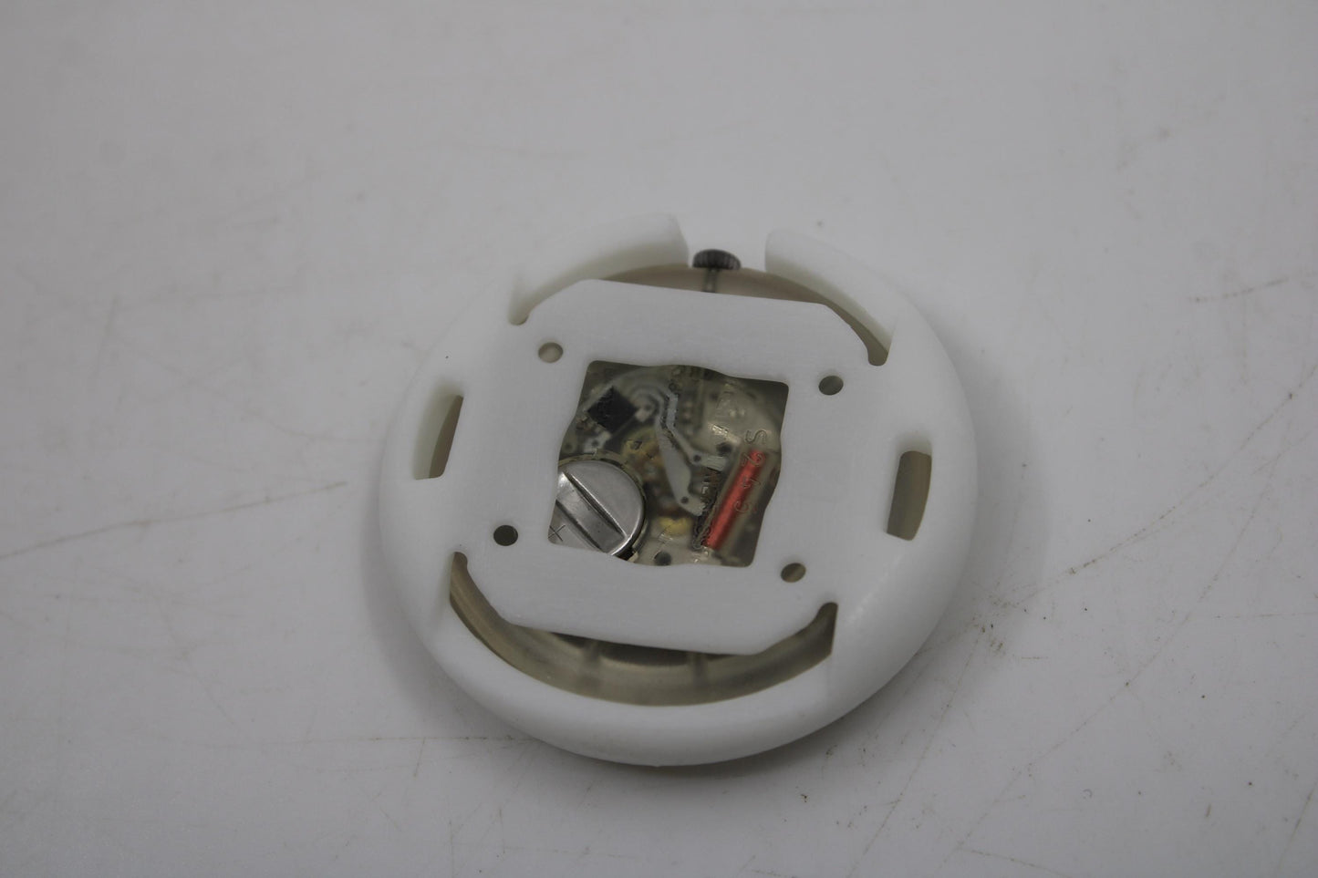 3D Printed Version of Large Pop Swatch Ring, Brand New unused, White, Watch NOT included in sale