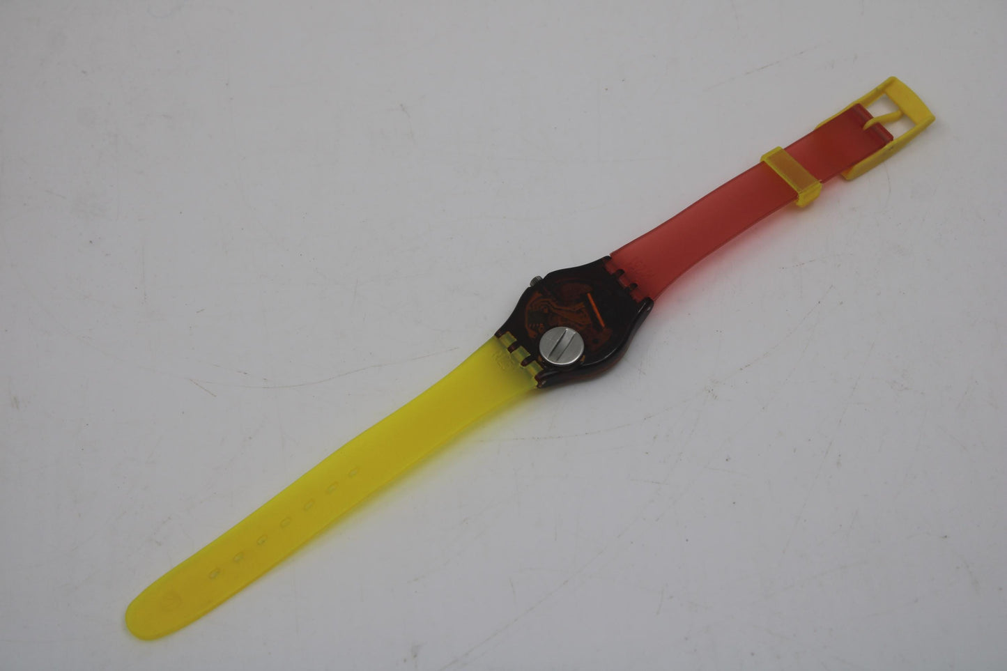 1987 'Blue Horizon' Vintage ladies Swatch, LF100, working fine, Near Mint condition, brandnew strap