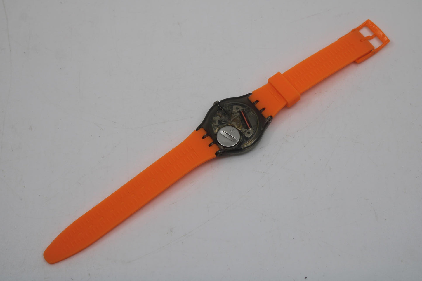 Vintage Gents Swatch, 'Silver Planet', GM112, NO box, Very Good Condition, working fine, new strap