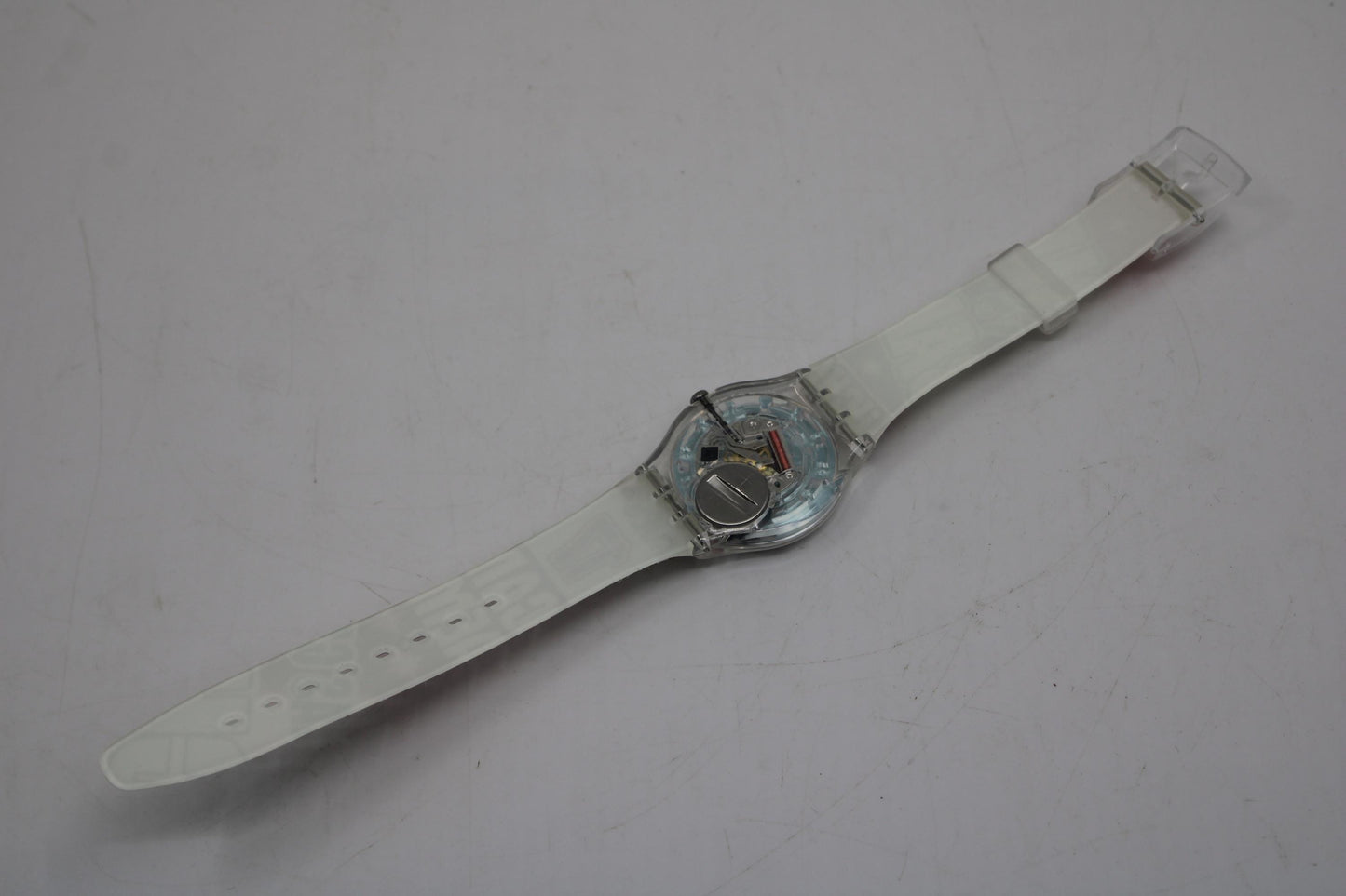 Vintage Gents Swatch 'Behind Me' GE227, NEW OLD STOCK, Never Worn, working with original strap