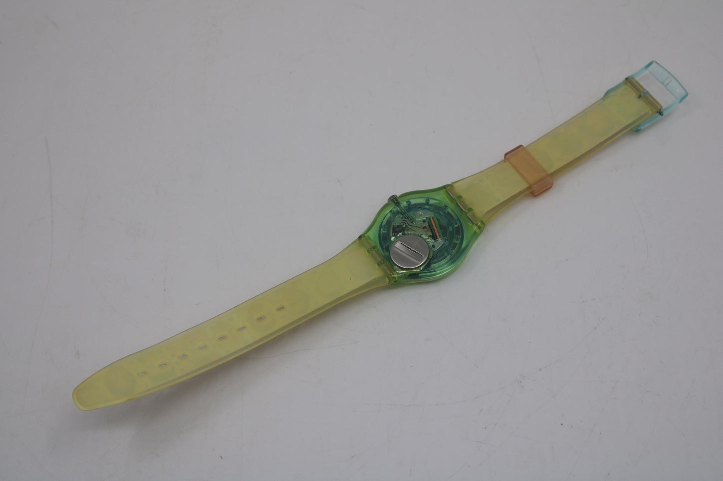 Vintage Gents Swatch 'Sweet Baby' GL107, Nice, Used Condition, working, with the original strap