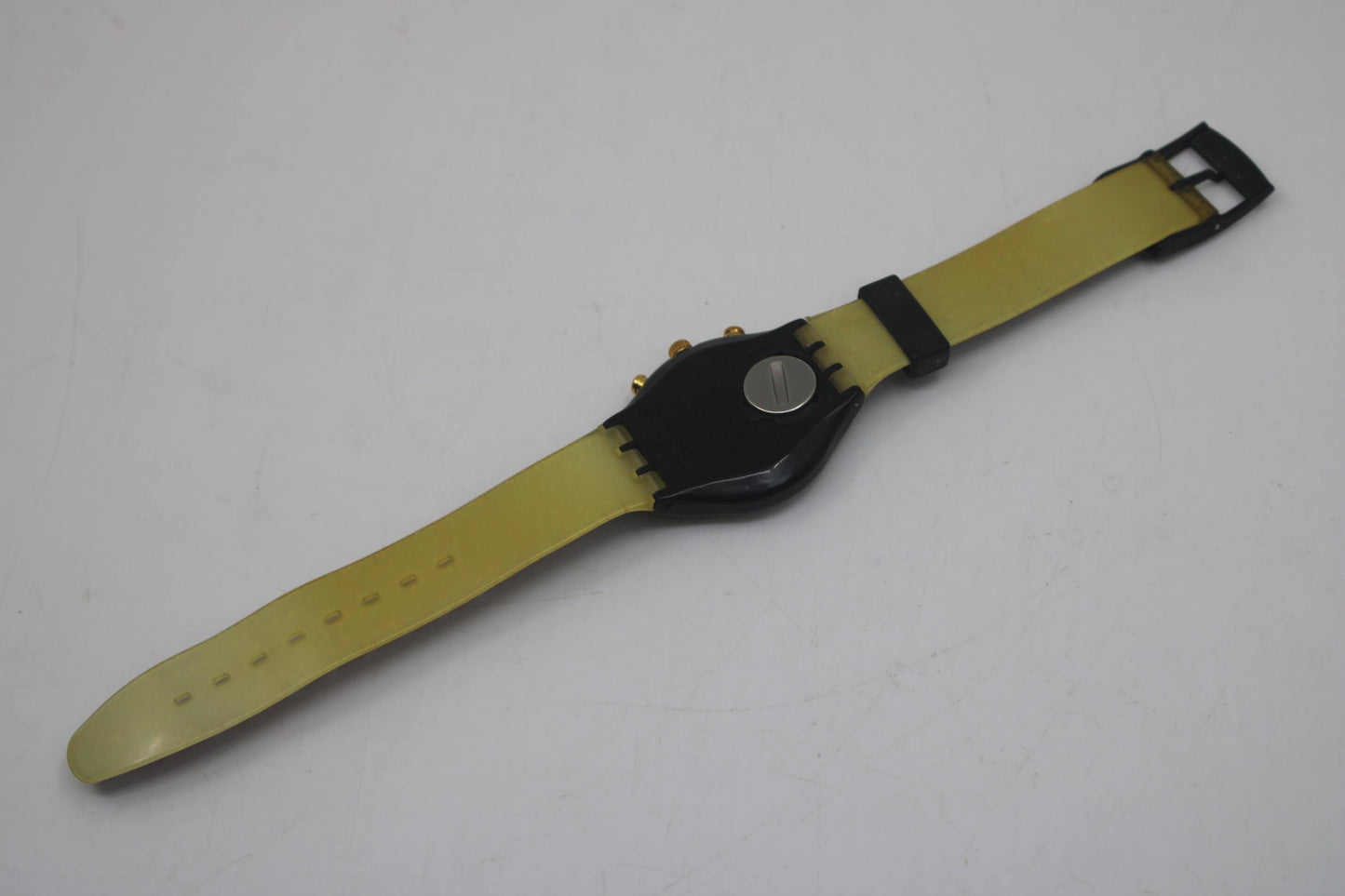 1992 'Award' vintage Gents Chrono Swatch SCB108, NICE, USED Condition, working fine