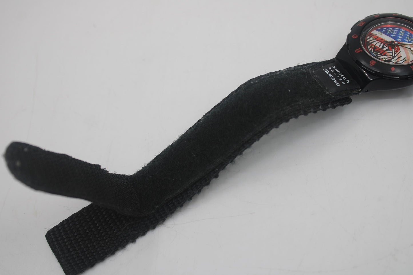 Swatch Access Scuba, Palmer, SHB100, Hook and Loop strap, Very Nice, Used Condition