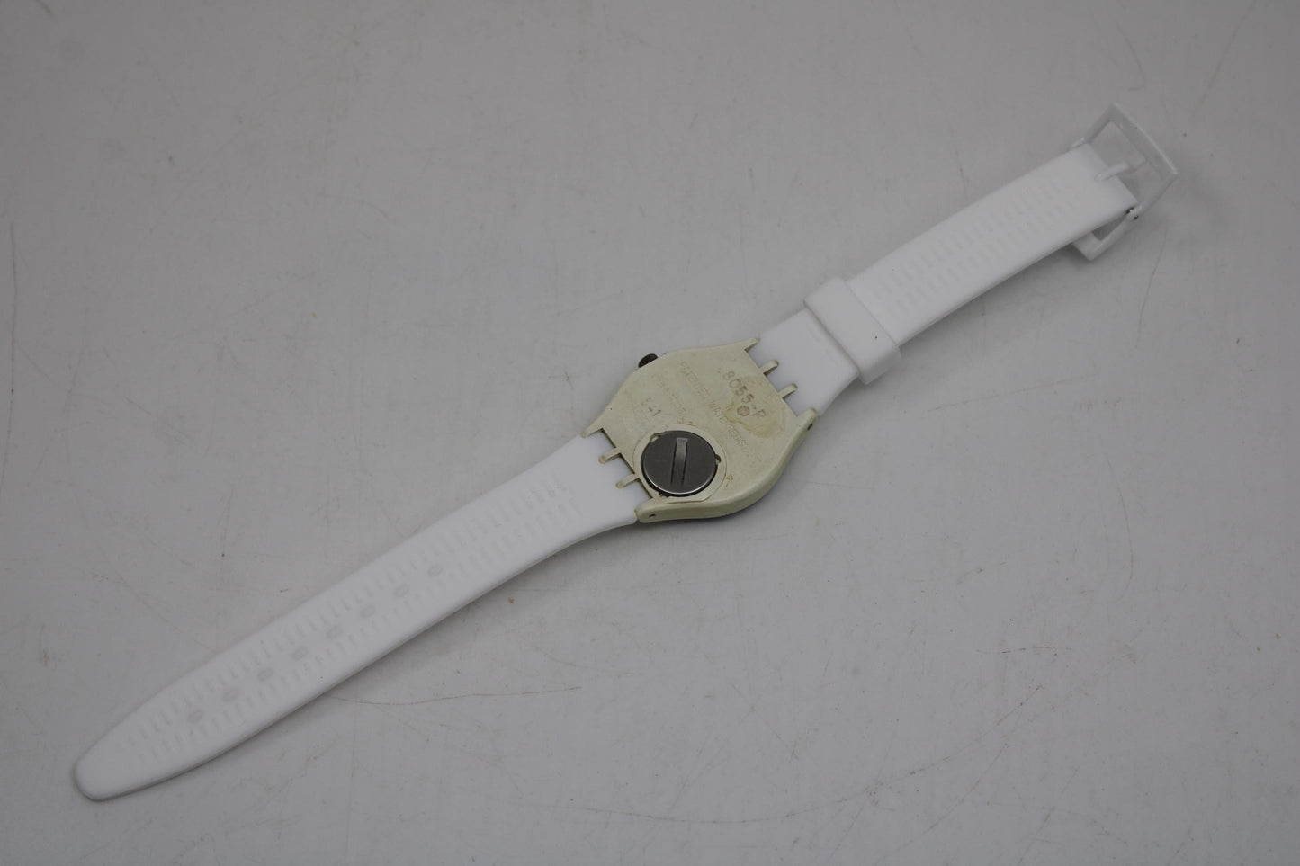 Swatch 34mm Gents, White Knight, GW110, nice, used condition