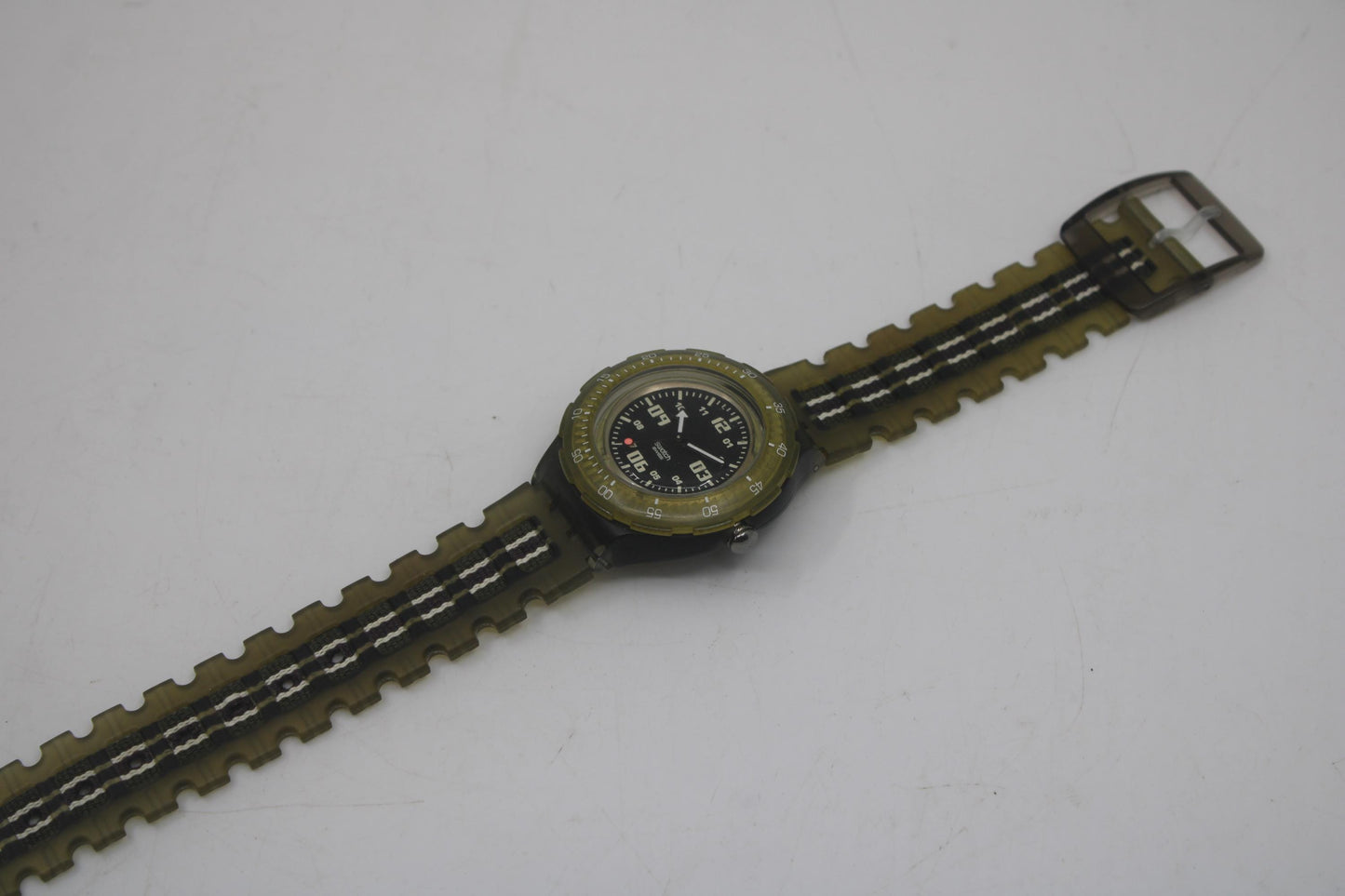 Vintage Swatch Access Scuba, Rough Cut, SHM103, Nice, Used condition, working