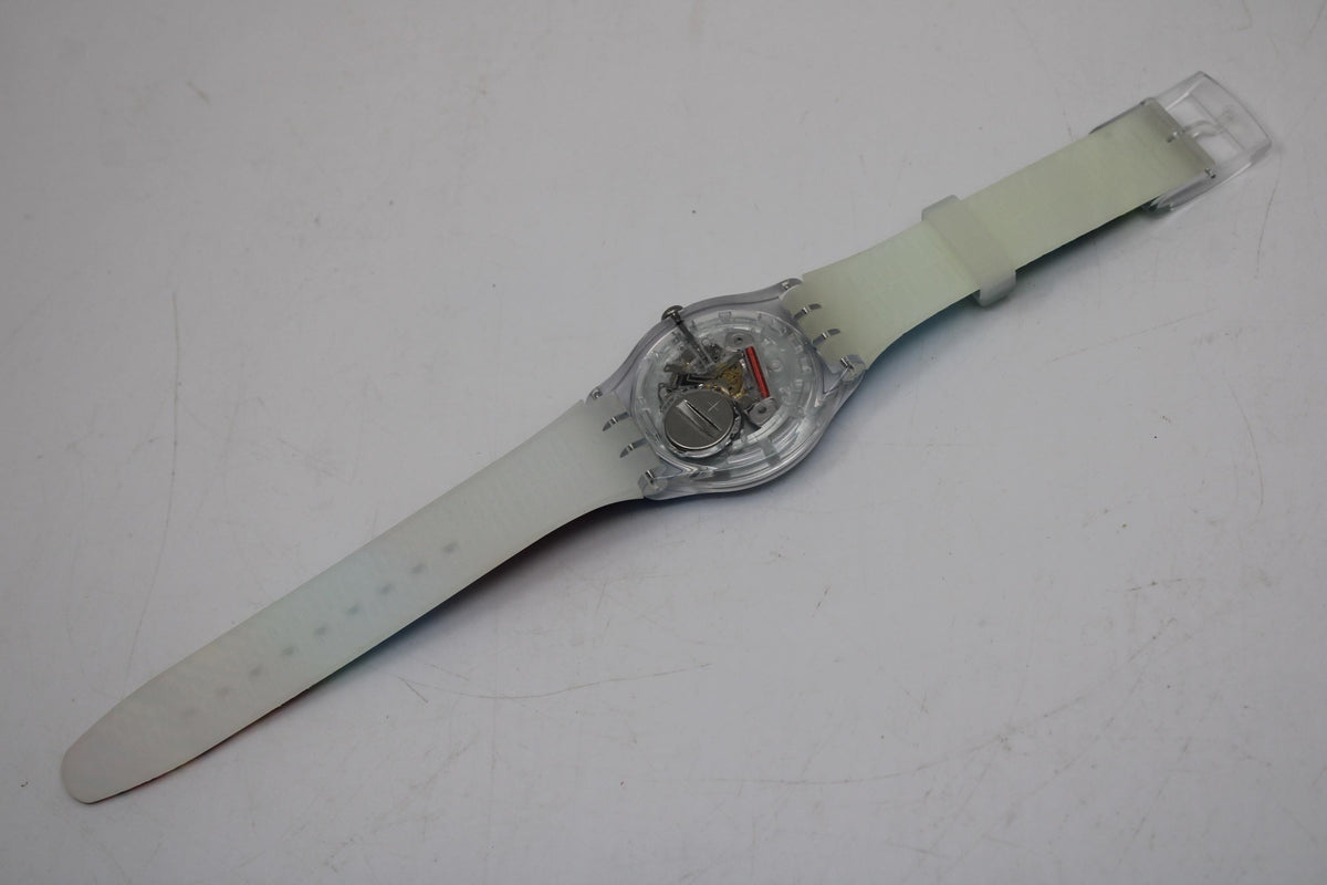Swatch Watch New Gent, 41mm, Peacobello, SUOK113, Working, New Old Stock, Never Worn