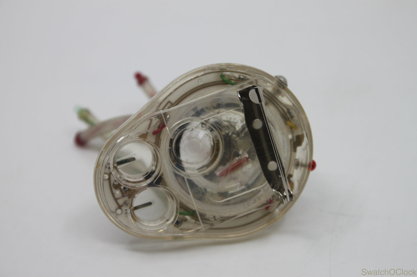 Swatch Pin / Brooch, Vintage & Unique, 1996 Lighttree Light Tree Special GZ152 Pop Swatch BROOCH - Non-working Swatch converted to brooch