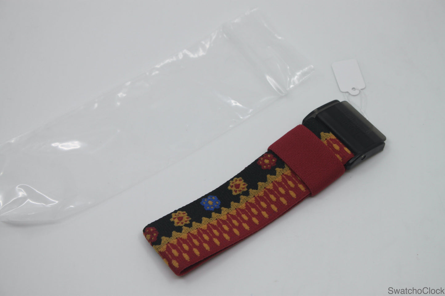 1993 NEW OLD STOCK Vintage Pop Swatch Midi Strap, 'Buchara', PMM101, PopSwatch, very rare