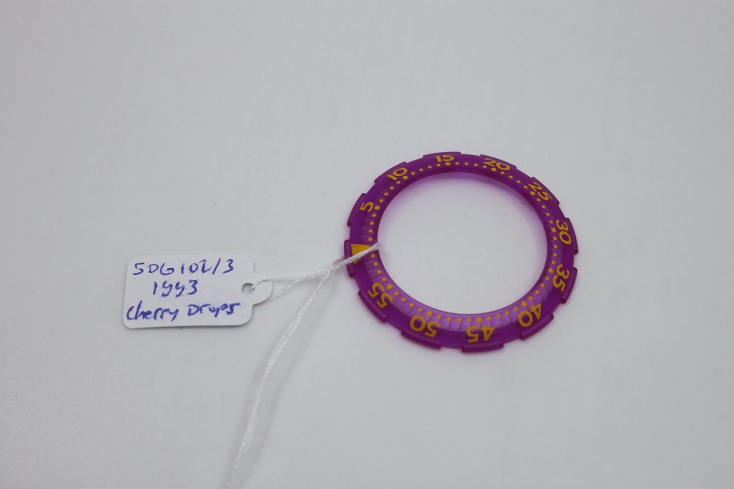 1993, Swatch Scuba ring, 'Cherry Drops' SDG102/103, ring ONLY! brand new, never used
