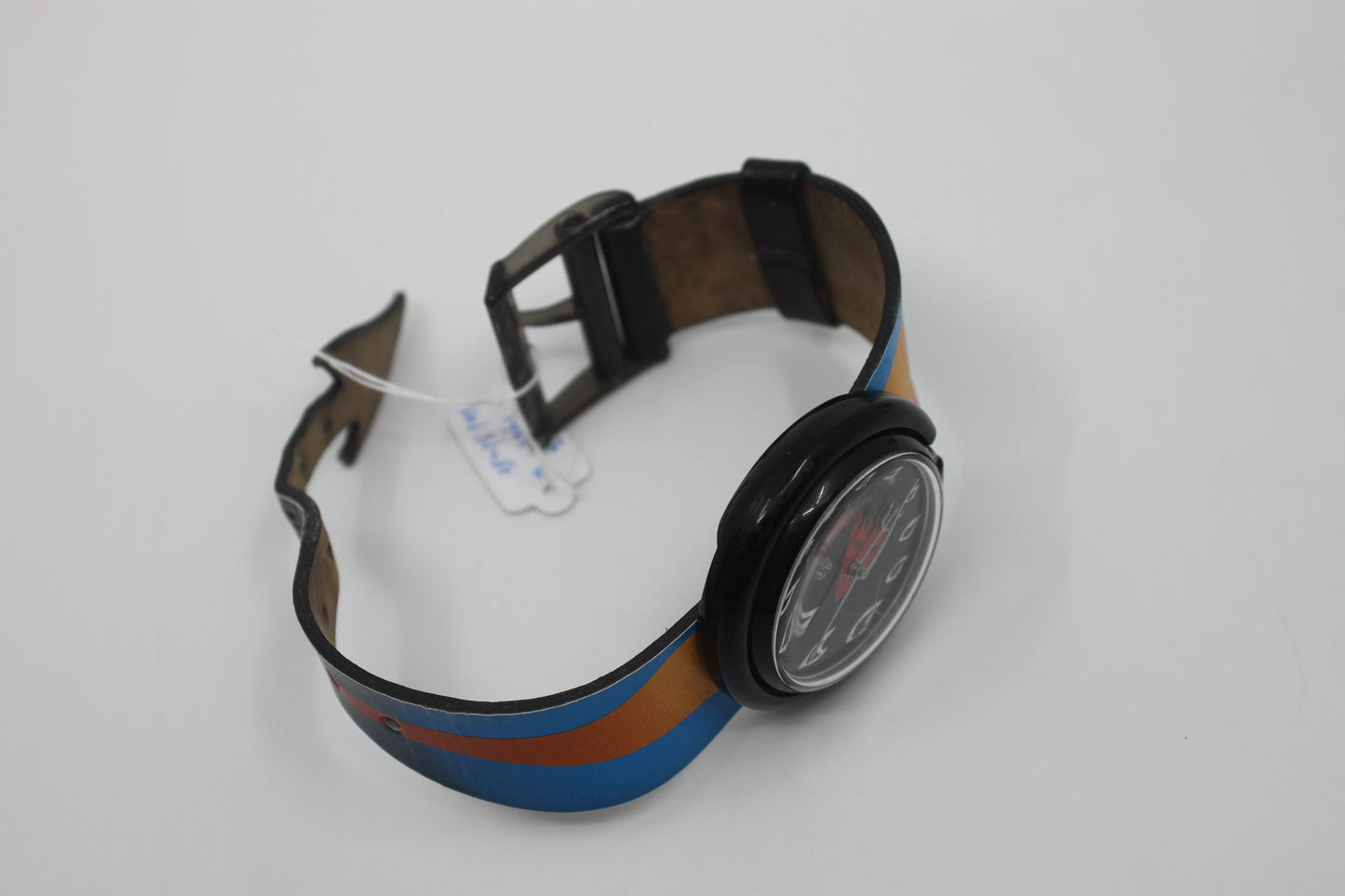 Vintage 1995 PMB103 Pop Swatch, 'Hot Stuff', Working 100%, Used Condition