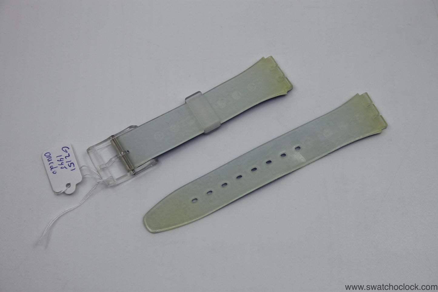 1995, Vintage Swatch Strap, 'Oracolo', GZ151, 17mm, Gents, New Old Stock