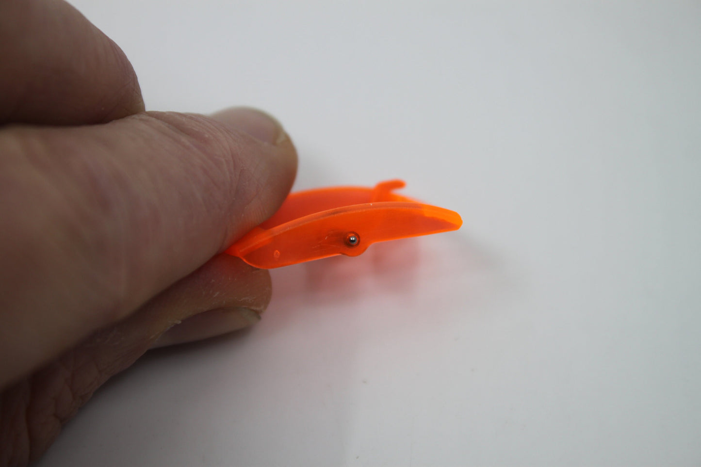 1990s, Vintage Original Swatch Buckle + Pin Set, for Aqua Chrono (and others?), Translucent Orange