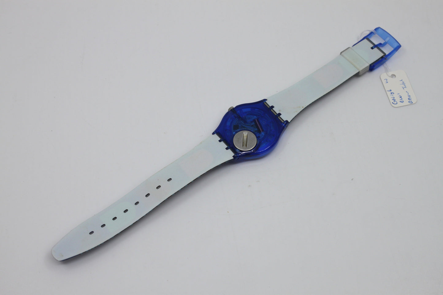 2001 Vintage Gents Swatch 'Amour Total' GN196, NEW OLD STOCK, Never Worn, working 100% with original strap