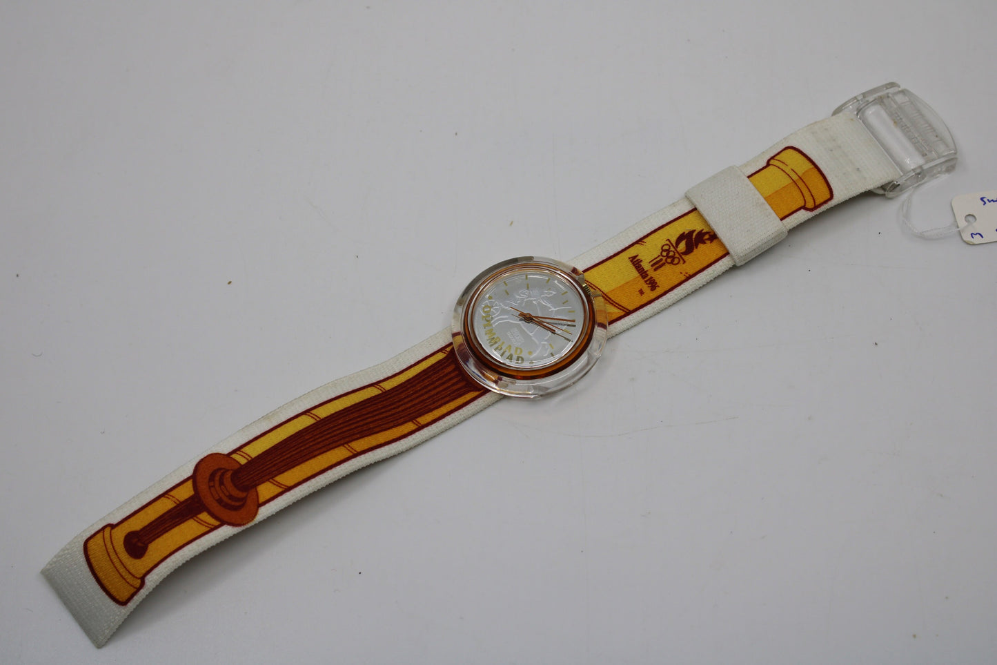 Vintage 1996 PMZ103 Pop Swatch, 'Ippolytos', Working 100%, VERY Good Condition, Olympic Swatch