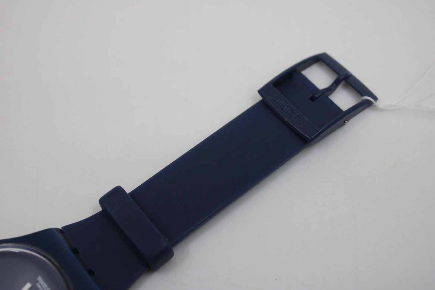 2013 Swatch Watch New Gent 'Blue Depth' SUON105 Skeleton See Through Silicone Bands, Working 100% Nice, Used Condition