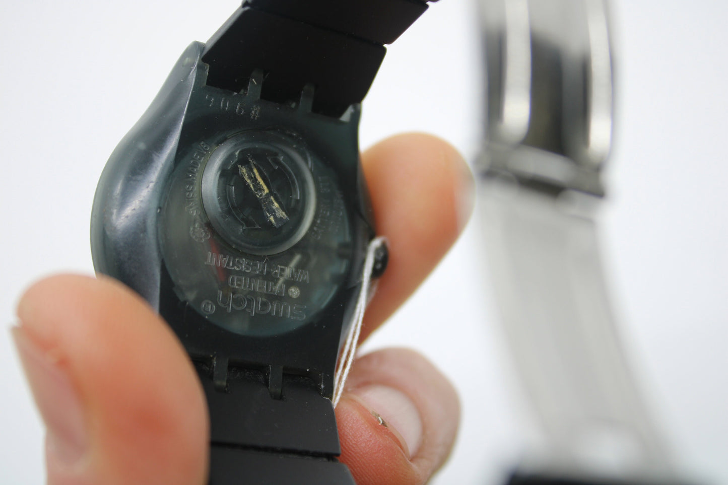 2006 Vintage Swatch Jelly 'Regisseur' SUJB700, in a good, used condition, working 100%