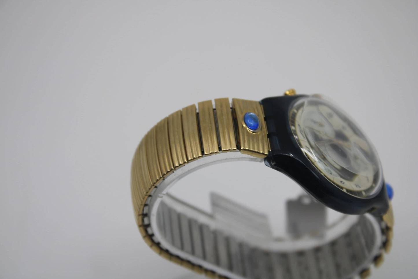 1994 'Volupte' vintage Gents Chrono Swatch SCM104/105, NEW OLD STOCK, Never Worn, working 100%