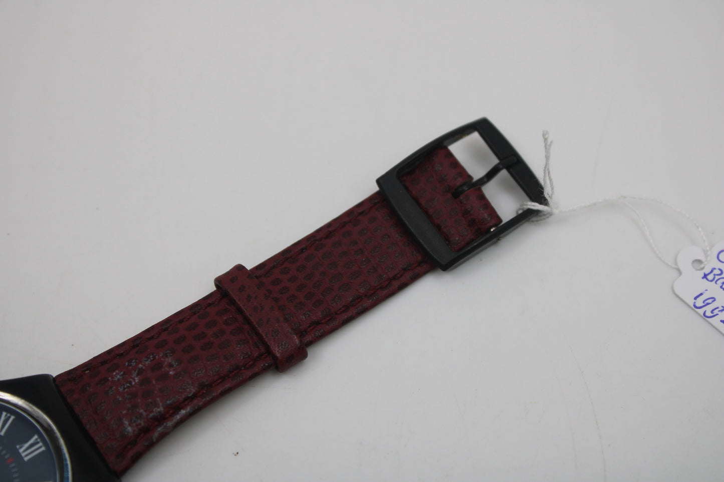 1992 Vintage Gents Swatch 'Barajas' GB416, NO box, very good condition, working 100% original strap