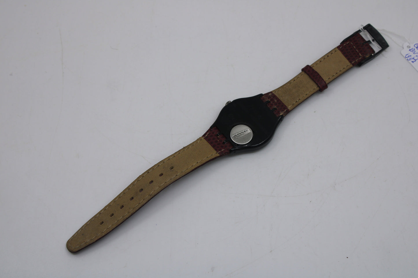 1992 Vintage Gents Swatch 'Barajas' GB416, NO box, very good condition, working 100% original strap