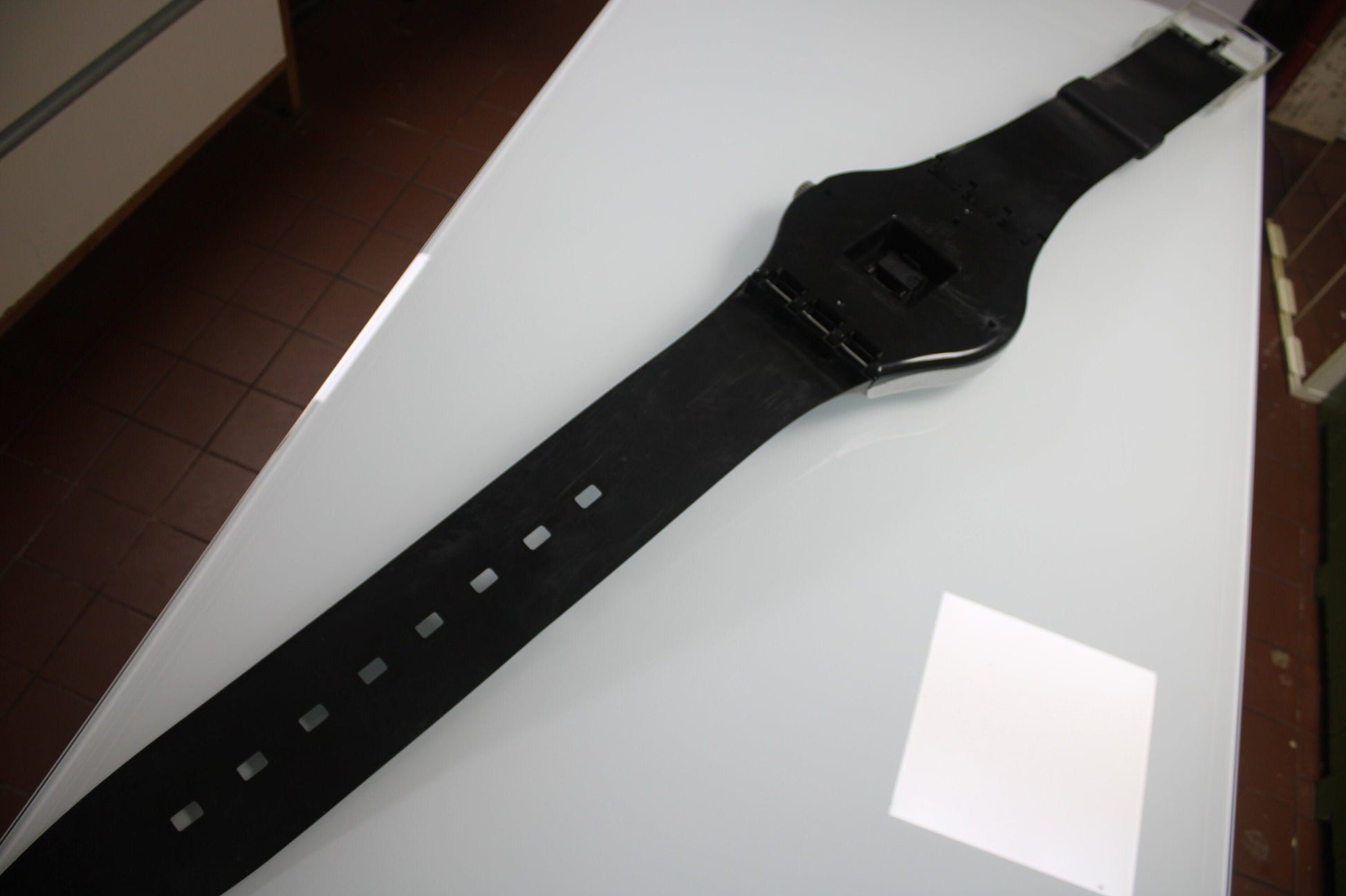 VERY GOOD condition 1988 Maxi Swatch, 'Heartstone', MGX100 unique and very rare, includes free brand new clockwork