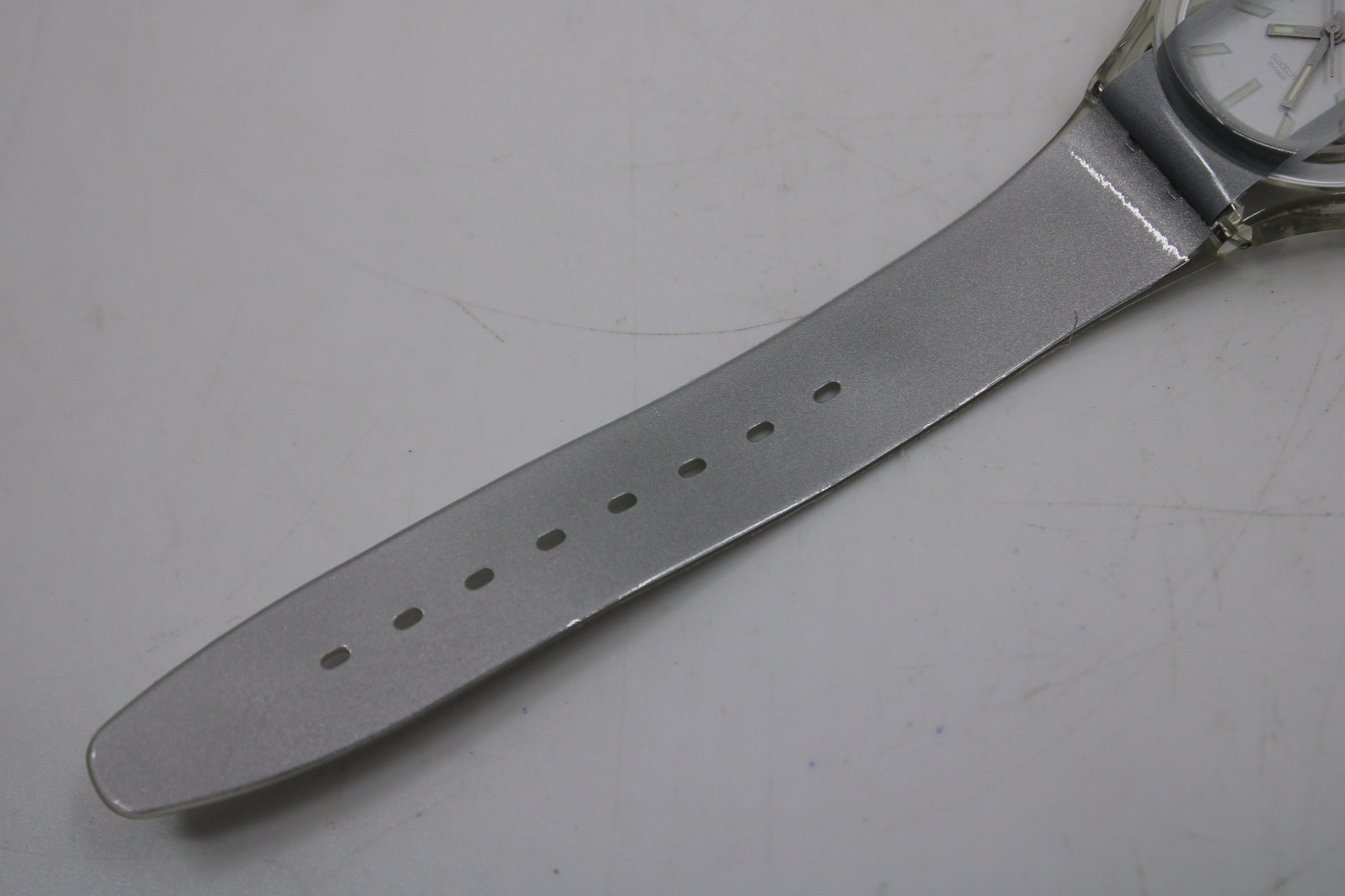 2001 Vintage Gents Swatch 'Masking' GK335, UNUSED and NEW old stock with original box and accessoires