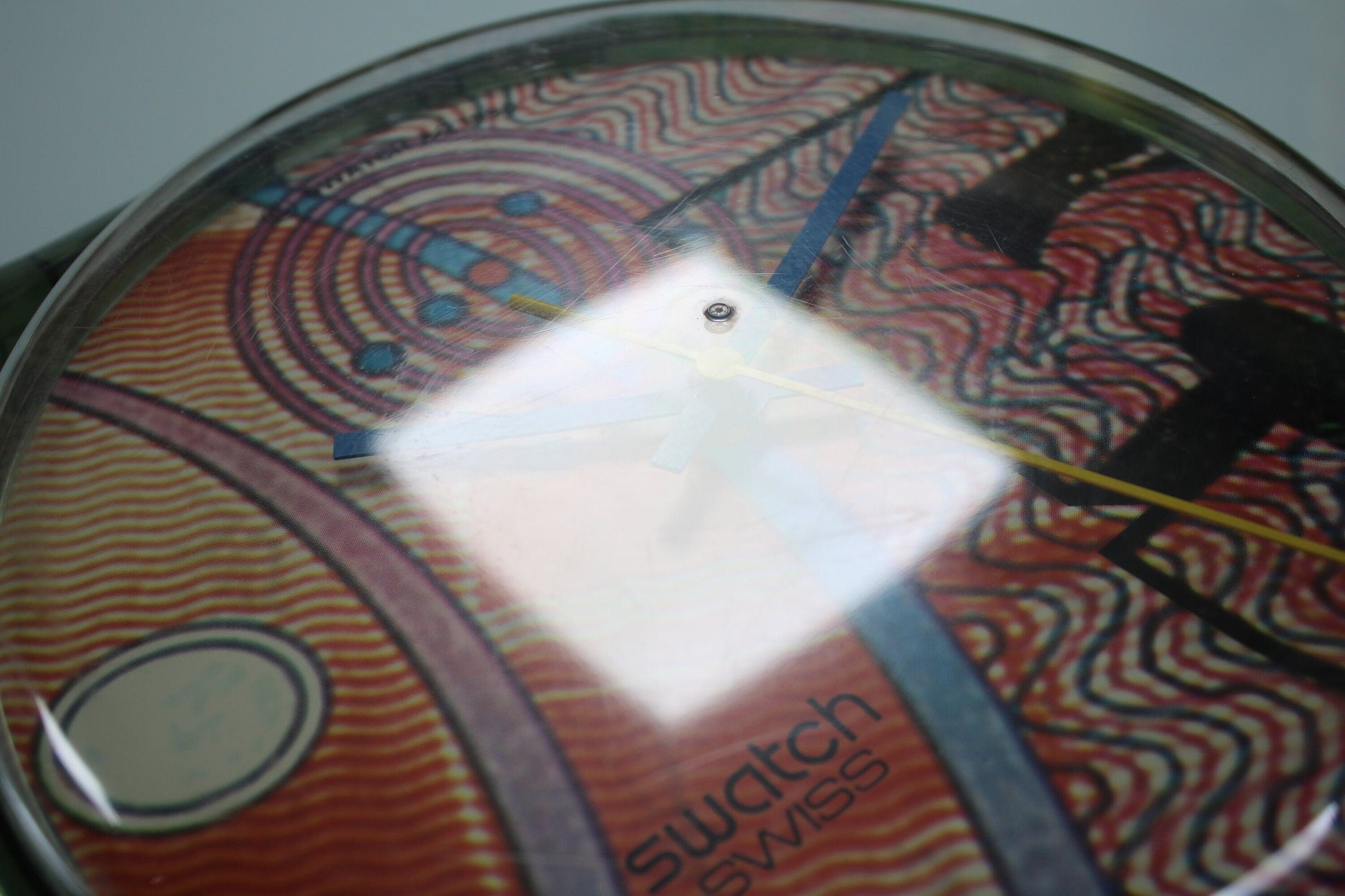 VERY GOOD condition 1991 Maxi Swatch, 'Franco', MGG110 unique, Good condition, working 100%, NO Strap included in the sale!