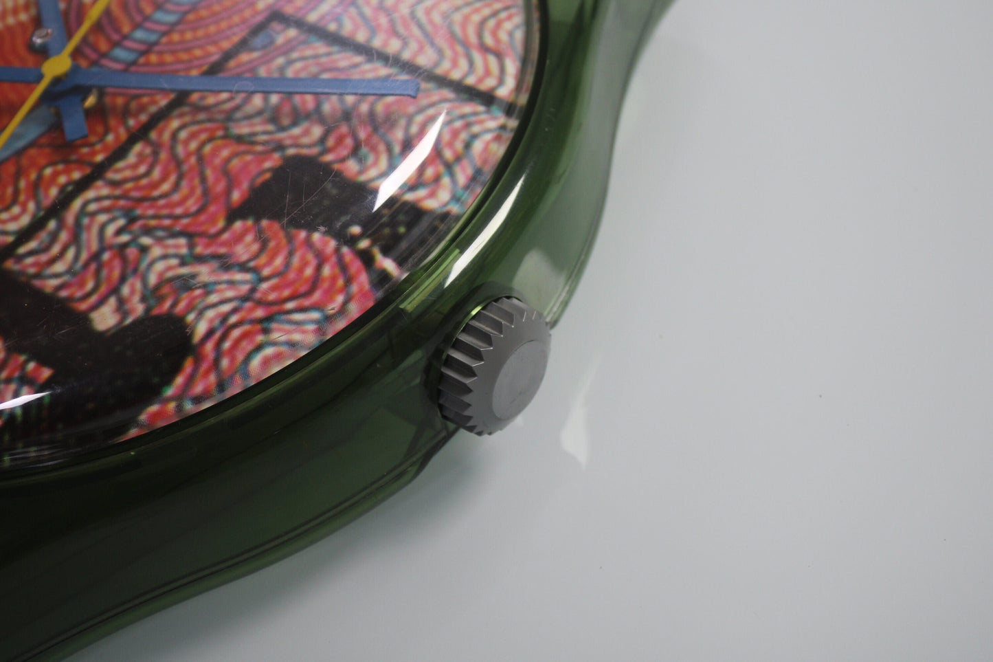 VERY GOOD condition 1991 Maxi Swatch, 'Franco', MGG110 unique, Good condition, working 100%, NO Strap included in the sale!