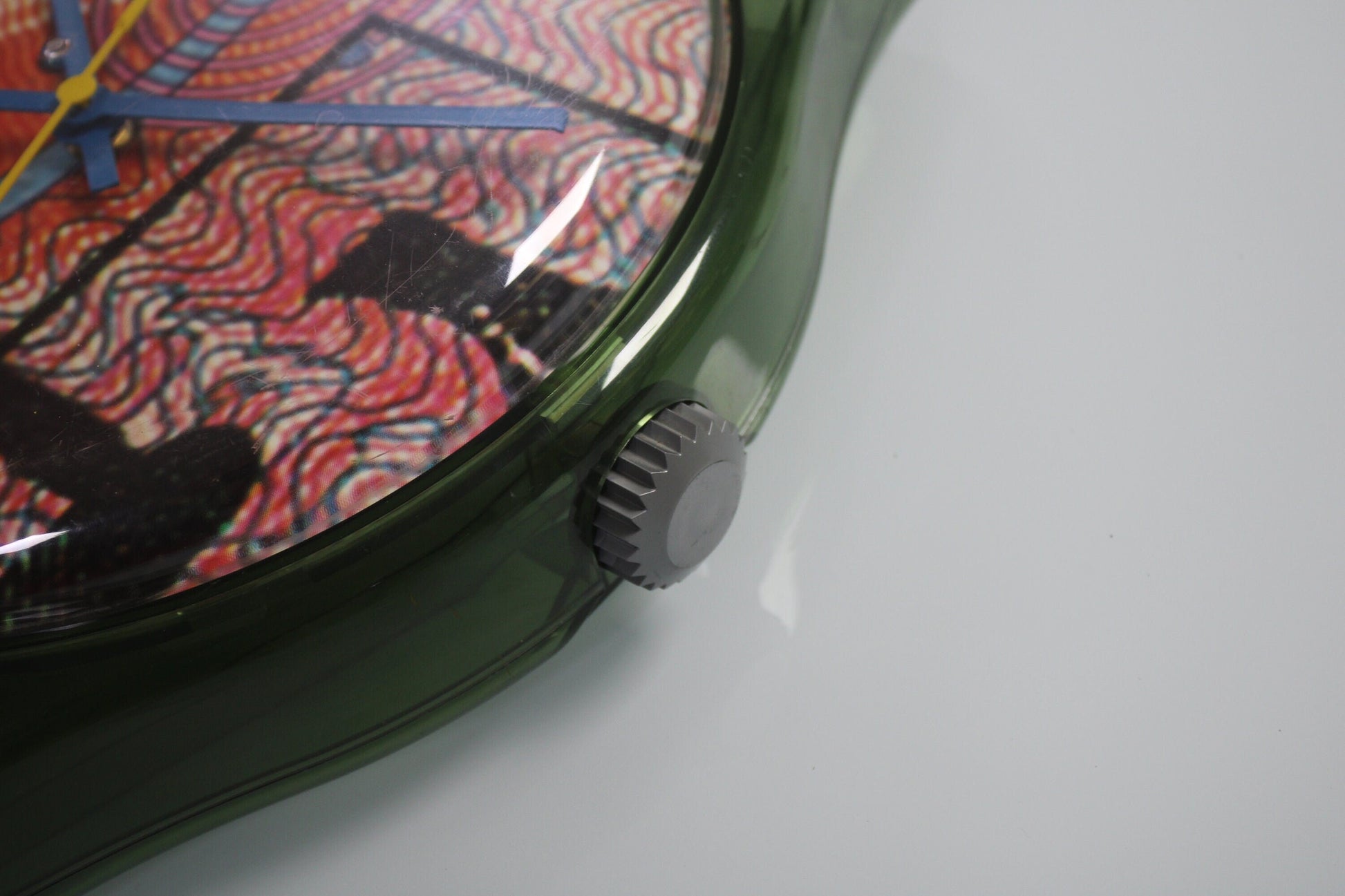 VERY GOOD condition 1991 Maxi Swatch, 'Franco', MGG110 unique, Good condition, working 100%, NO Strap included in the sale!