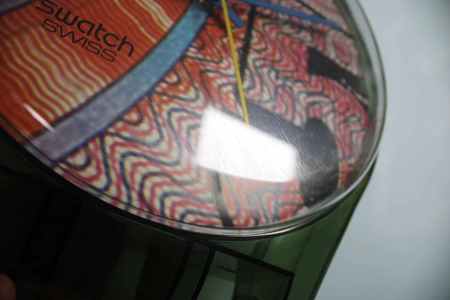 VERY GOOD condition 1991 Maxi Swatch, 'Franco', MGG110 unique, Good condition, working 100%, NO Strap included in the sale!