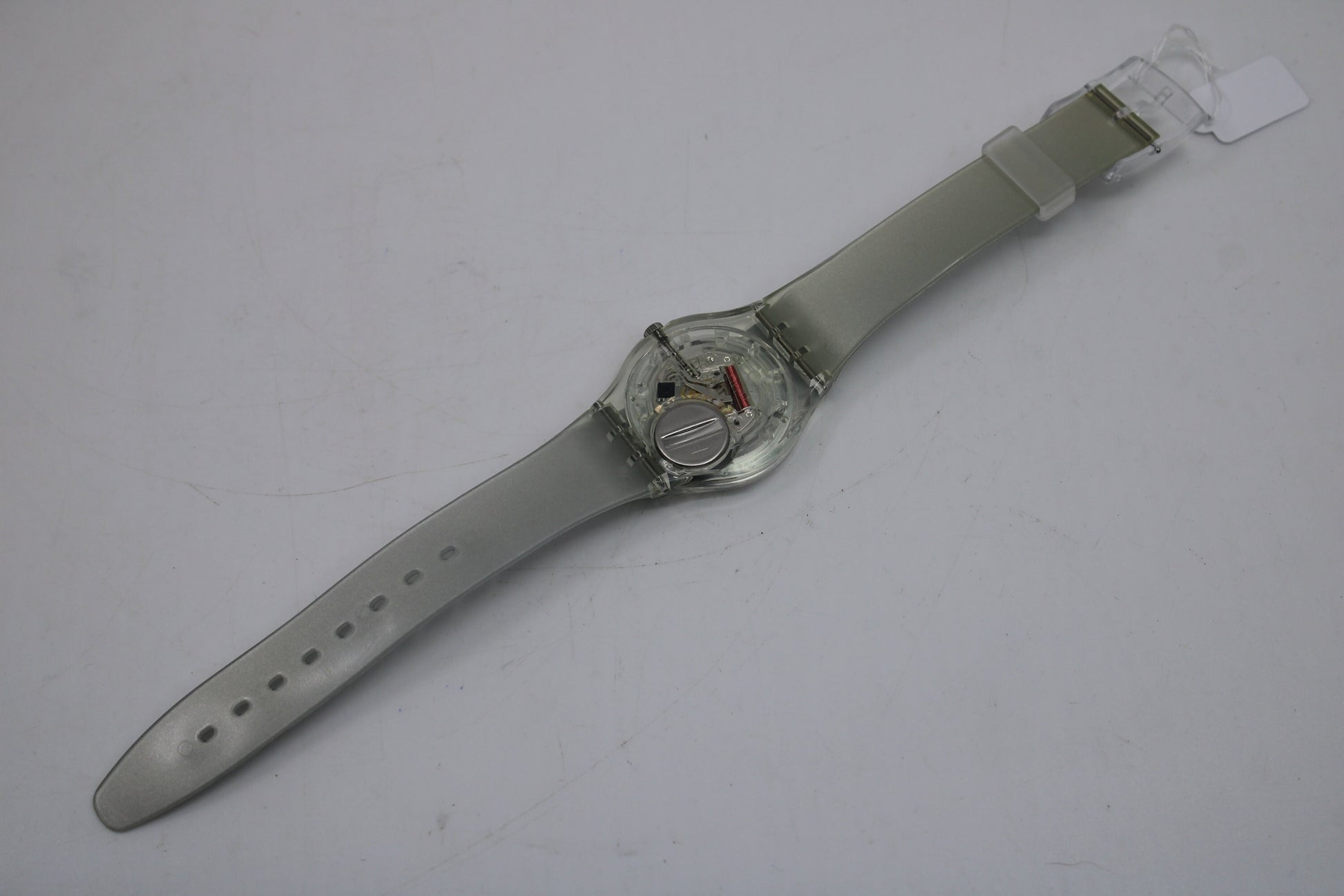 2001 Vintage Gents Swatch 'Masking' GK335, UNUSED and NEW old stock with original box and accessoires