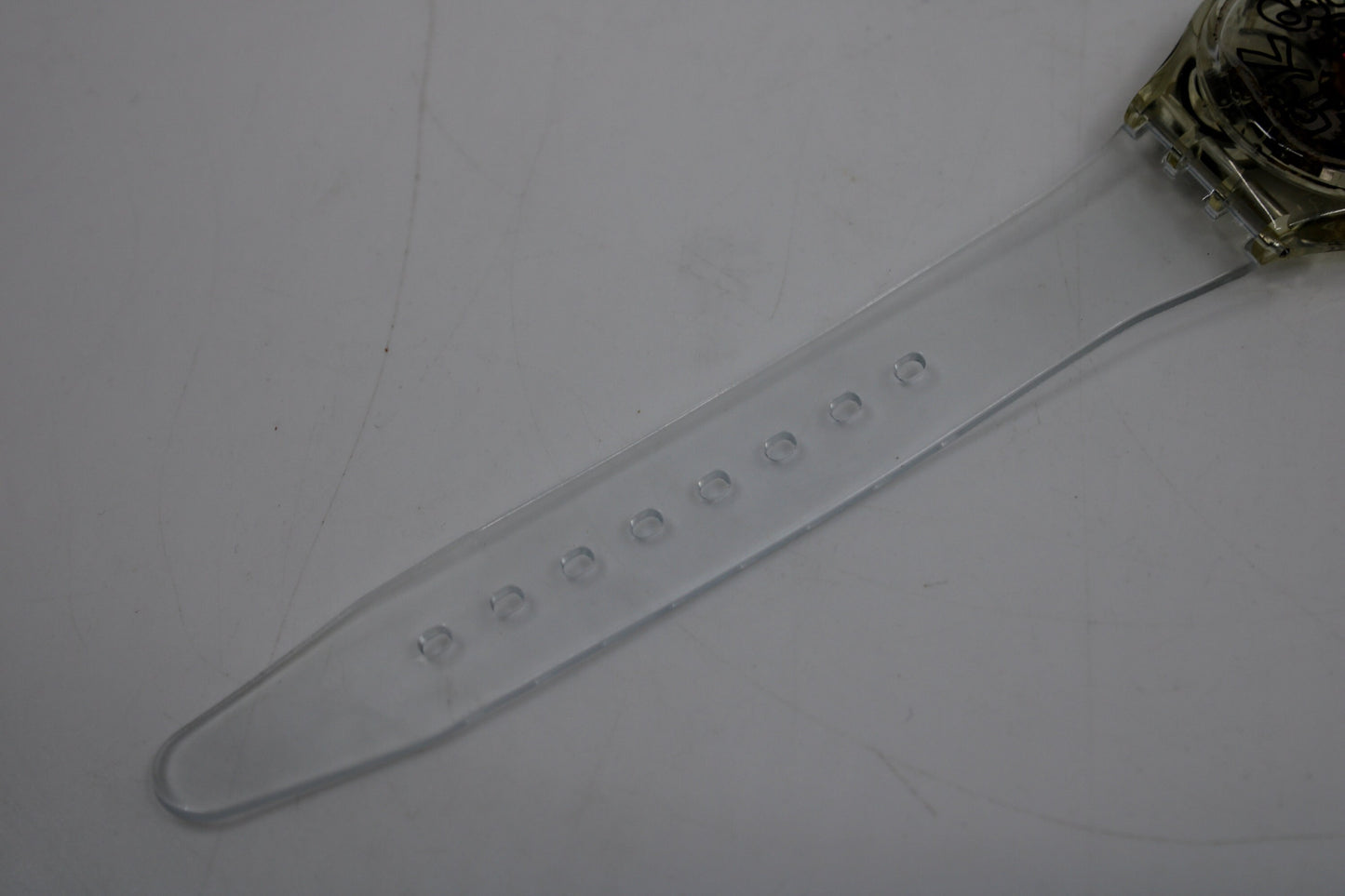 NEW OLD STOCK 1992 Vintage Gents Swatch 'Scribble' GZ124, working 100% with a new, unused strap