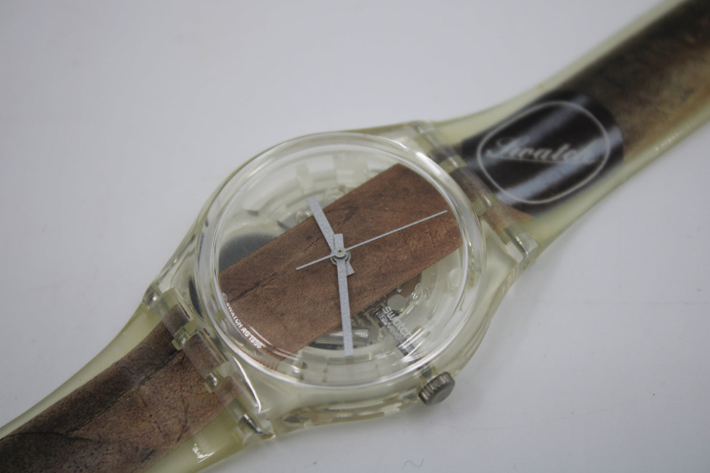 1997 NEW OLD STOCK GK250, Cigar, working 100% nice 90s vintage Swatch watch