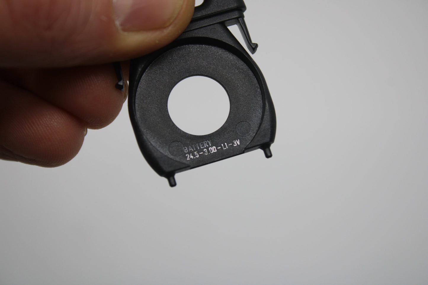 1990s, Vintage Original Swatch Battery Holder for Swatch the Beep, BLACK