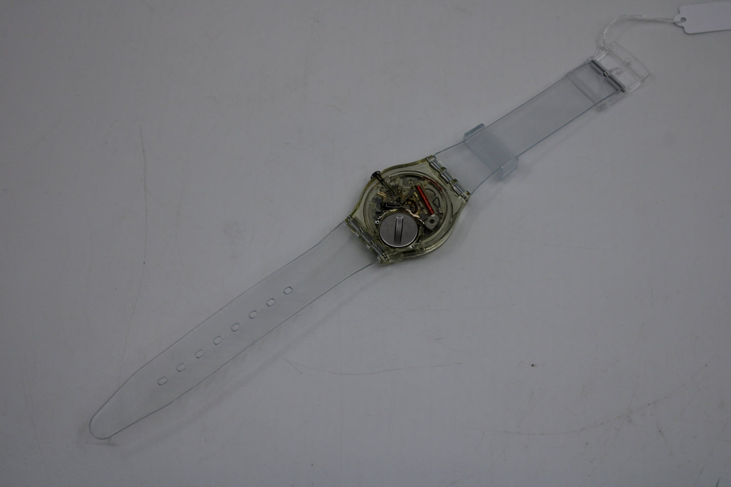 NEW OLD STOCK 1992 Vintage Gents Swatch 'Scribble' GZ124, working 100% with a new, unused strap