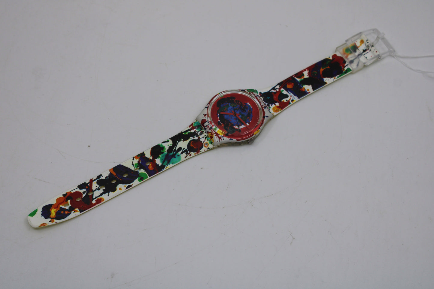1992 Vintage Gents Limited Swatch 'Sam Francis' GZ123, NEW OLD STOCK, Never Worn, working 100% with original strap