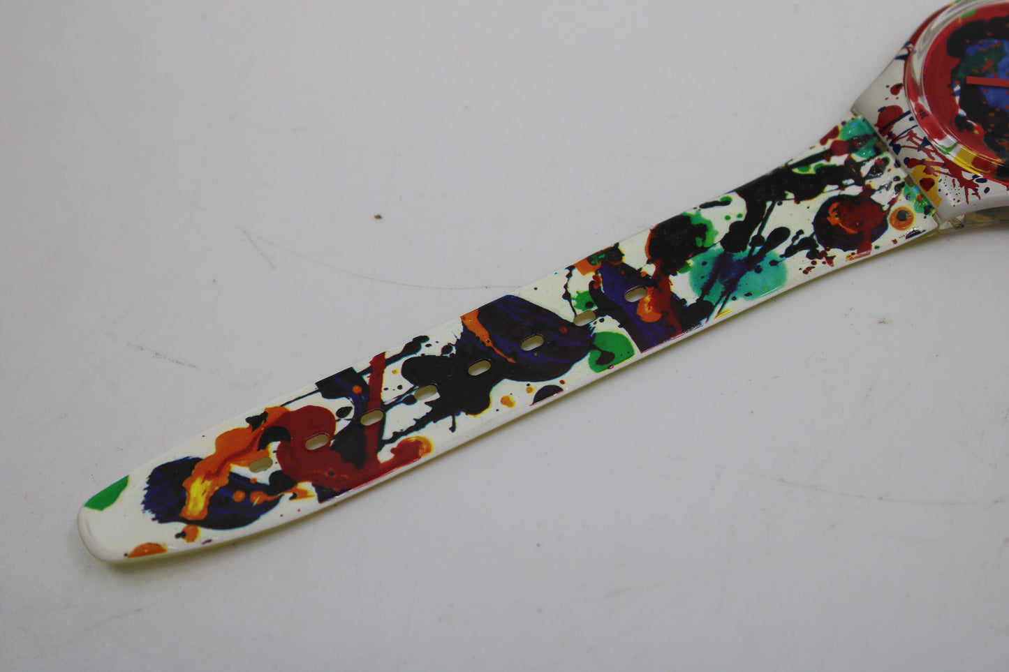 1992 Vintage Gents Limited Swatch 'Sam Francis' GZ123, NEW OLD STOCK, Never Worn, working 100% with original strap