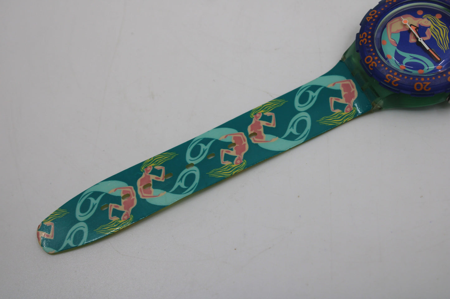 1993, Vintage Swatch Scuba 'Sailor's Joy' SDG100, UNWORN, New Old Stock Condition, original strap