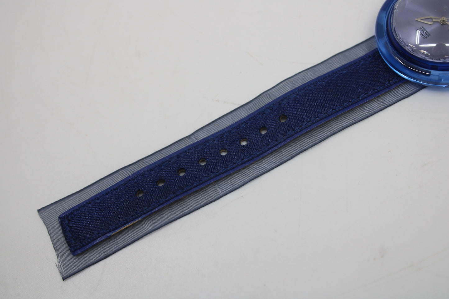 Vintage 1998 PMN108 Pop Swatch, 'King Blue', Working 100%, New Old Stock, UNWORN Condition