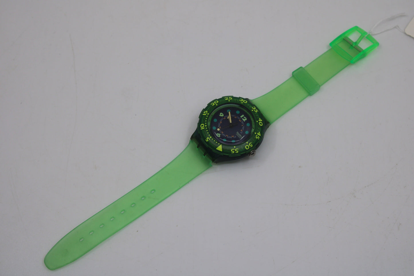 1991 Vintage Swatch Scuba 'Blue Moon' SDN100, nice, used condition, working 100%, non-original strap