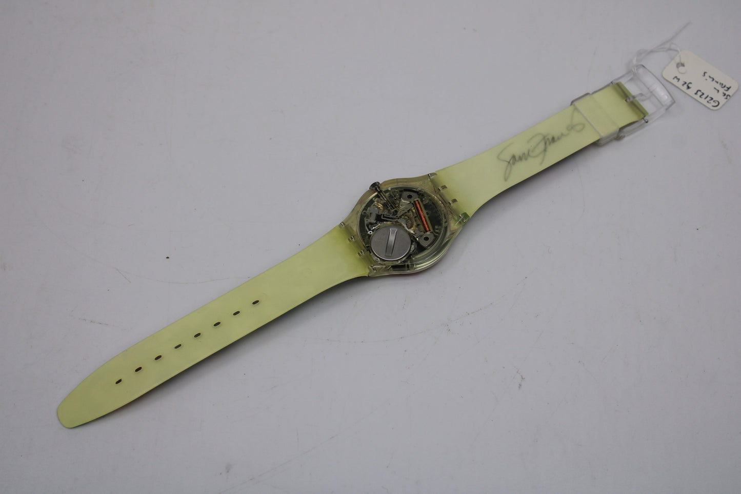 1992 Vintage Gents Limited Swatch 'Sam Francis' GZ123, NEW OLD STOCK, Never Worn, working 100% with original strap
