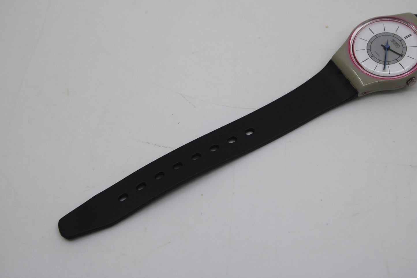 1984 'Art Deco' Vintage ladies Swatch, LM103, NO box, working 100%, READ description