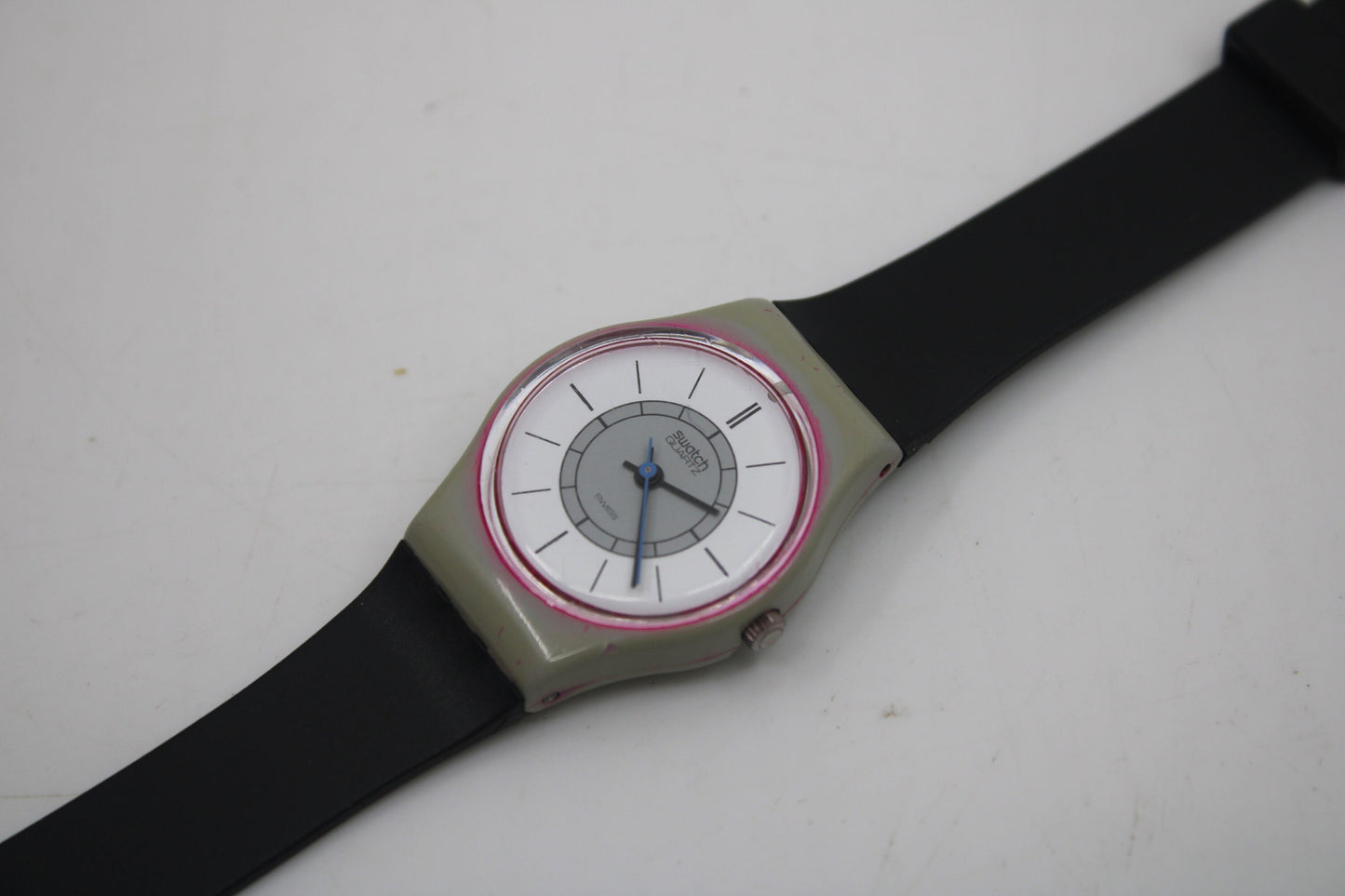 1984 'Art Deco' Vintage ladies Swatch, LM103, NO box, working 100%, READ description