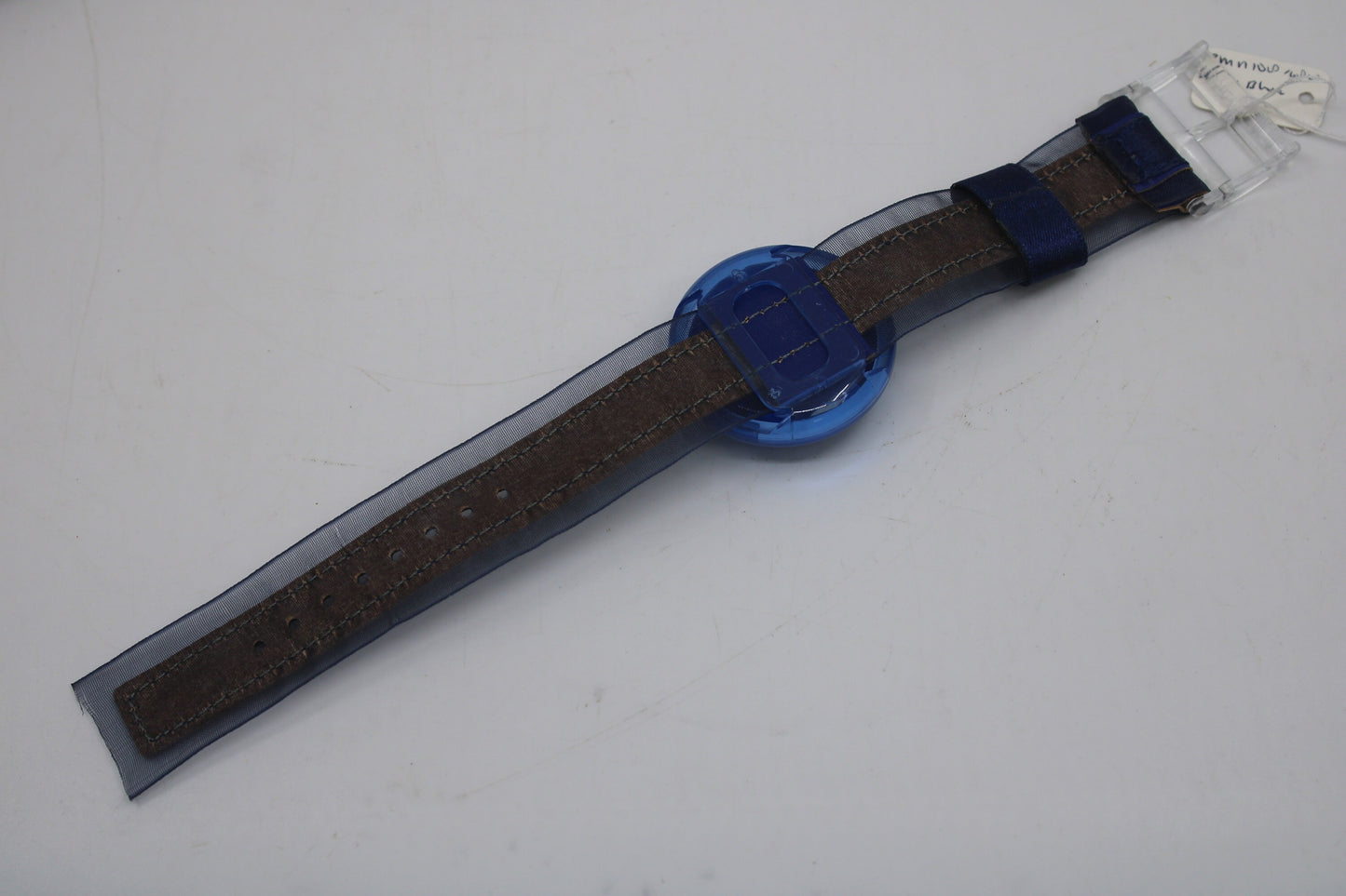 Vintage 1998 PMN108 Pop Swatch, 'King Blue', Working 100%, New Old Stock, UNWORN Condition